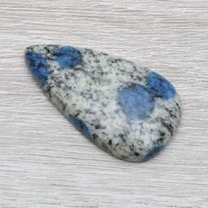 Jaspis K2  Granit azuryt łza 36x20 JAS0044
